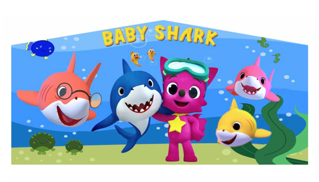 Theme Banner- Sharks Size Large BANNER ONLY Theme Banner- Sharks Size Large BANNER ONLY