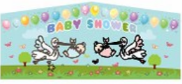 Theme Banner- Baby Shower *Size Large (BANNER ONLY) Theme Banner- Baby Shower *Size Large (BANNER ONLY)