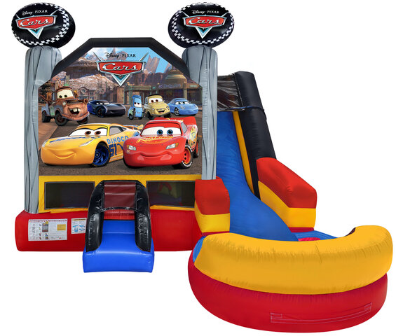 Disney's Cars Combo with wet/dry slide and pool Disney's Cars Combo with wet/dry slide and pool
