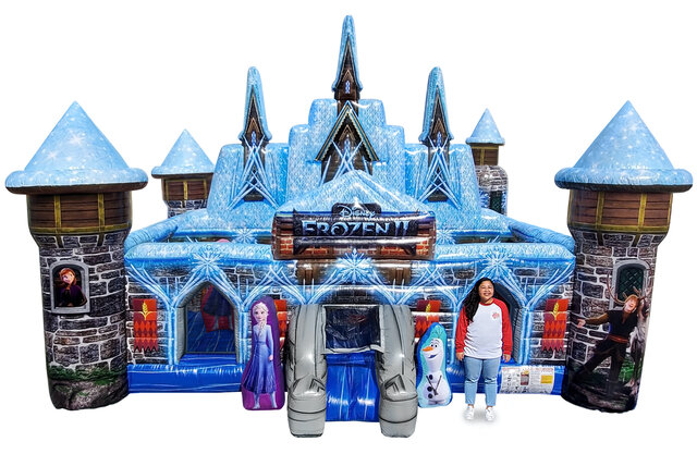 Disney's Frozen Palace w/ Mini Slide Disney's Frozen Palace w/ Mini Slide