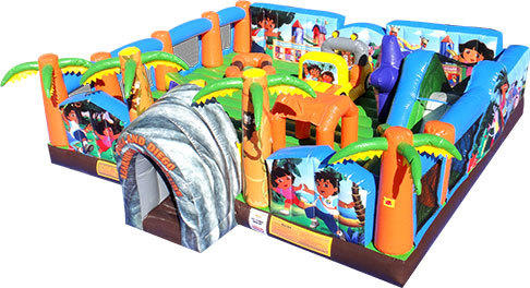 Dora and Diego's Learning Adventure Playland w/ Mini Slide Dora and Diego's Learning Adventure Playland w/ Mini Slide