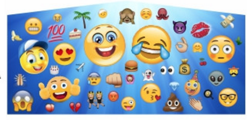 Theme Banner- Emojis *Size Large (BANNER ONLY) Theme Banner- Emojis *Size Large (BANNER ONLY)