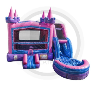 Fancy Castle Module Combo w/ Water Slide *fits Medium Banners Only Fancy Castle Module Combo w/ Water Slide *fits Medium Banners Only