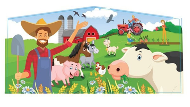 Theme Banner- Farm Life *Size MEDIUM (BANNER ONLY) Theme Banner- Farm Life *Size MEDIUM (BANNER ONLY)