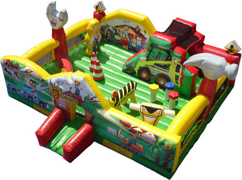 Little Builders Construction Playland w/ Mini Slide Little Builders Construction Playland w/ Mini Slide