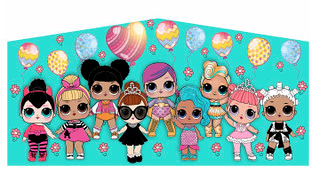 Theme Banner- Dolls Blue *size Medium (BANNER ONLY) Theme Banner- Dolls Blue *size Medium (BANNER ONLY)