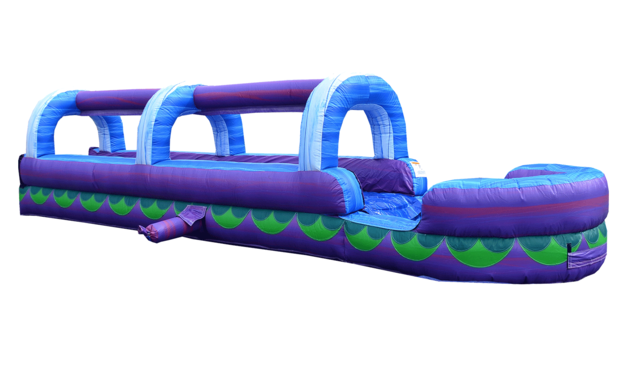 Mermaid Single Lane Slip and Slide w/ Pool Mermaid Single Lane Slip and Slide w/ Pool