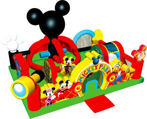 Mickey Mouse Playland w/ Mini Slide Mickey Mouse Playland w/ Mini Slide