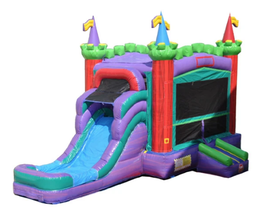 Noble Castle Module Combo 4-in-1 wet/dry slide, Over 50 Themes Noble Castle Module Combo 4-in-1 wet/dry slide, Over 50 Themes
