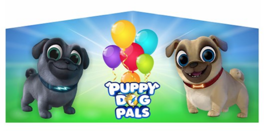 Theme Banner- Puppies *Size Large (BANNER ONLY) Theme Banner- Puppies *Size Large (BANNER ONLY)