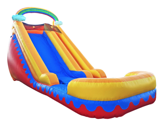 Rainbow 18ft Water Slide w/ Pool Rainbow 18ft Water Slide w/ Pool