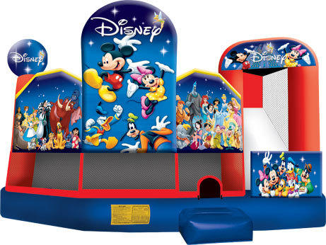 World of Disney 5-in-1 Combo with Wet/Dry Slide World of Disney 5-in-1 Combo with Wet/Dry Slide