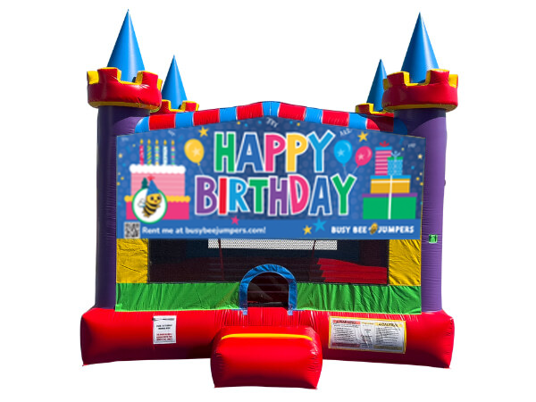 Happy Birthday Module Bounce House RI Happy Birthday Module Bounce House RI