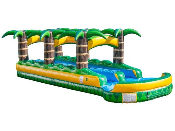 Dual Lane Tropical Slip and Slide Dual Lane Tropical Slip and Slide
