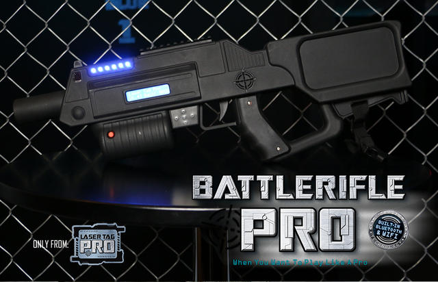 Battle Rifle Pro Laser Tag Platinum Series - Drop-Off Battle Rifle Pro Laser Tag Platinum Series - Drop-Off
