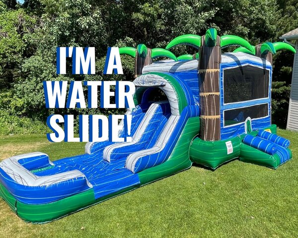 Blue Lagoon Water Slide Combo Blue Lagoon Water Slide Combo