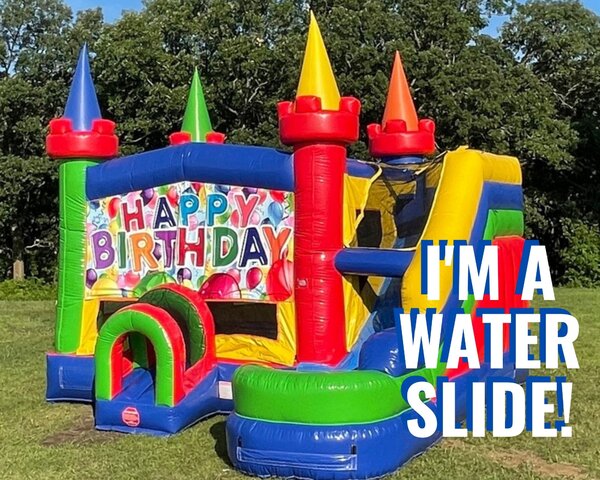 Happy Birthday Epic Water Slide Combo Happy Birthday Epic Water Slide Combo