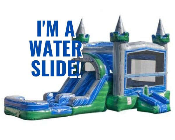 Blue Lagoon Water Slide Combo Blue Lagoon Water Slide Combo