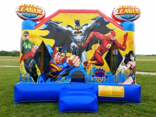 XL Justice League Bounce House