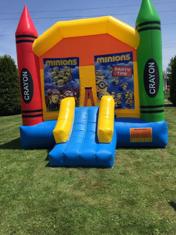 Minions Large Bounce House 