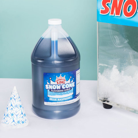 Gallon Blue Raspberry Snow Cone Syrup 