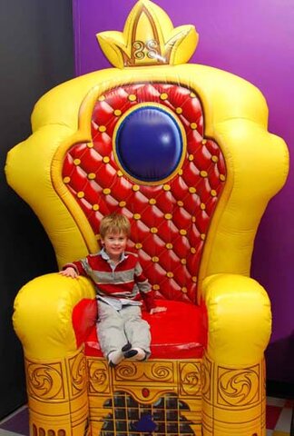 Giant Inflatable Throne Chair