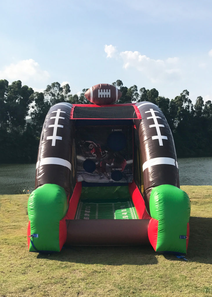 inflatable football game rentals