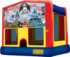 Armed Forces Bounce House