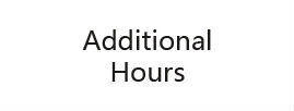 Additional Hours