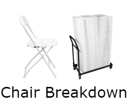 Beach Chair Breakdown Fee - Each Chair