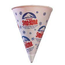 Snow Cone Cups 200pk