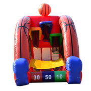 Basketball Challenge with inflatable