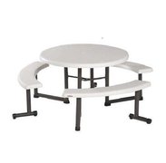 Round Table w/ Benches