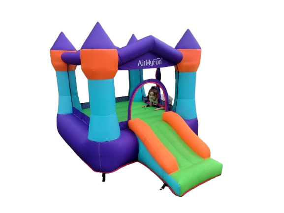 Little Leap Castle Bounce House Rental with Slide Little Leap Castle Bounce House Rental with Slide