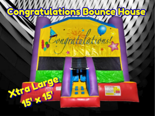 Congratulations XL Bounce House