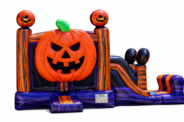 3D Jack-O-Lantern Jump/Slide 3D Jack-O-Lantern Jump/Slide