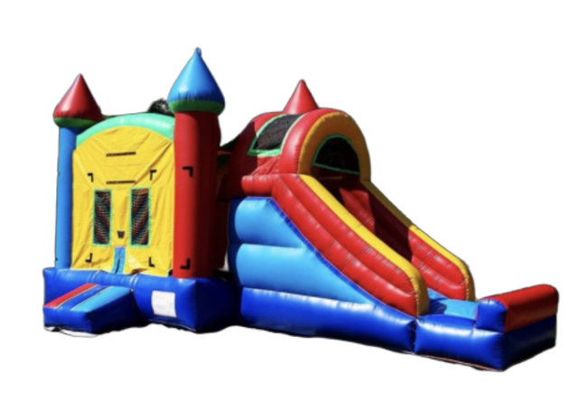 13ft x 22ft Multi-Color Big slide Bounce House 13ft x 22ft Multi-Color Big slide Bounce House