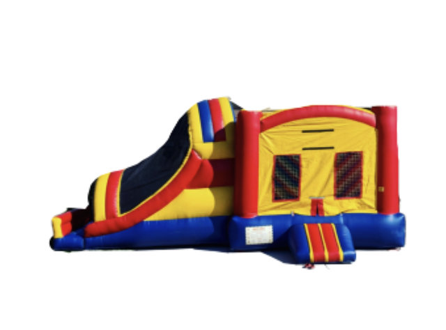 13ft x 28ft Dual Lane with huge slide & safety net 13ft x 28ft Dual Lane with huge slide & safety net