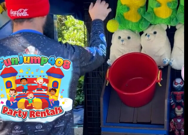 Tub Toss Carnival Game 