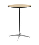 30” round cocktail table (42”tall/2-4guest)