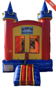 Compact Bounce HouseL 10ft x W 10ft x H 15ft Basketball hoop Inside 🏀 