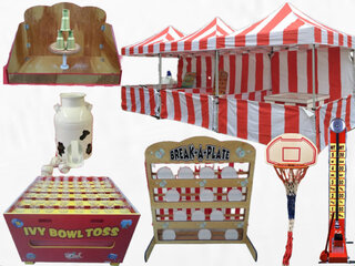 Deluxe Carnival Package 3-Booths & 3-Games 