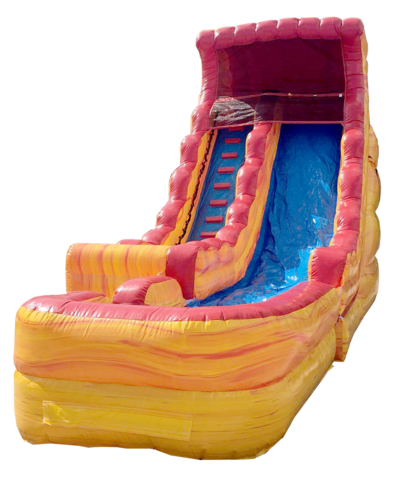 20 ft Lava Waterslide with pool 20 ft Lava Waterslide with pool