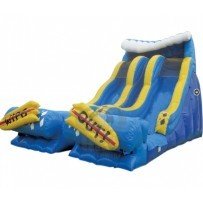 24' Wipeout Dual Lane-su17325 Wet 24' Wipeout Dual Lane-su17325 Wet