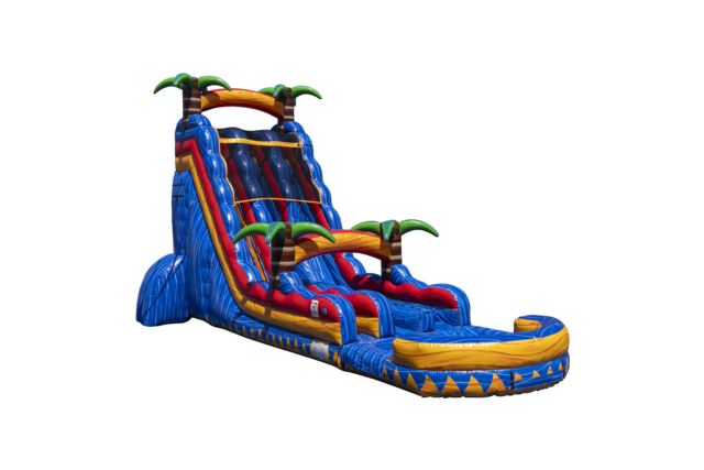 24ft Baja Blast Dual Lane Waterslide 24ft Baja Blast Dual Lane Waterslide