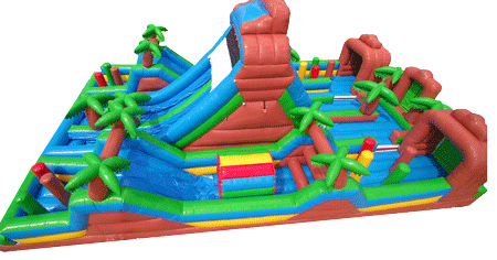 Tropical Obstacle Course HUGE 91215-04 Tropical Obstacle Course HUGE 91215-04