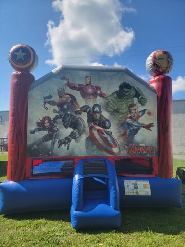 Avengers 15x15 bounce house