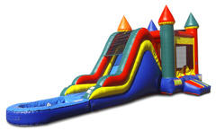 Super Fun Castle No Pool (DRY Slide, No Hoop), Pool is Extra