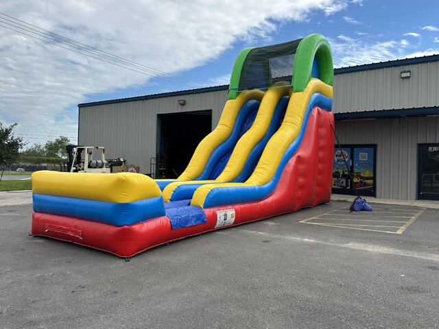 22ft Slippity Slide with Splash Pad 22ft Slippity Slide with Splash Pad