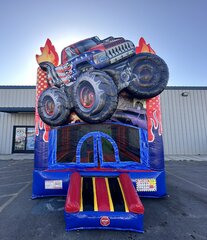 Monster Truck Bounce House